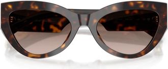 Dolce & Gabbana Dg 4536 Zonnebrillen - Dames - Zonnebrillen - Bruin - 55 MM - Accessoires