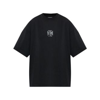 VETEMENTS Heren, Tops, Zwart, Maat: L Katoen