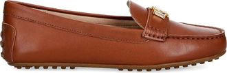 Ralph Lauren Schoenen, Dames, Bruin, 38 1/2 EU, Leer, Barnsbury Moccasins
