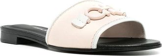 Ferragamo Rhodes Leather Slide