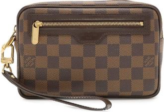 Louis Vuitton Brown Damier Pochette Vie Macao (Authentic Pre-Loved)