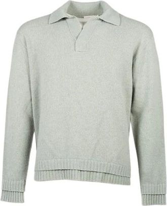 ATOMOFACTORY Atomofactory, Truien & Vesten, Heren, Groen, M, V-hals Gebreid
