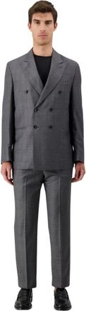 Autore Giacca Redford - Heren - Business pakken - Grijs - 2XL - Wol - Kostuums