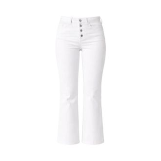 Liu Jo Cropped Jeans, female, White, Size: W31 Jeans Cropped Fit