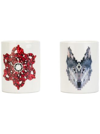 Marcelo Burlon Marcelo Burlon x Seletti Candle kit wolf/snake - White