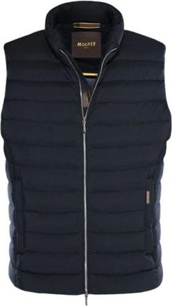 Moorer Boudin Gewatteerde Vest - Heren - Bodywarmers - Blauw - 4XL - Jassen