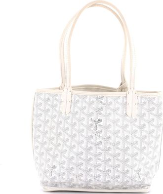 Goyard Anjou Reversible Tote Coated Canvas Mini