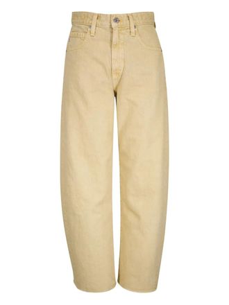 AG - Adriano Goldschmied cotton tapered jeans - Neutrals