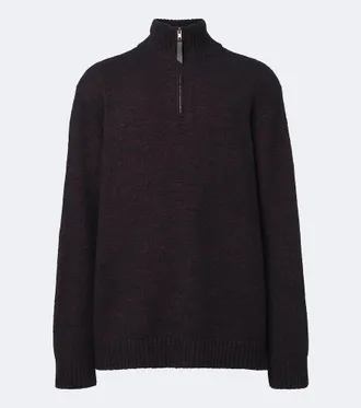 Maison Margiela Cotton and wool-blend sweater