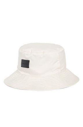 AllSaints Taffeta Bucket Hat in Chalk White at Nordstrom Rack