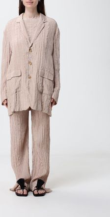 Alysi Blazer in seta plissettata