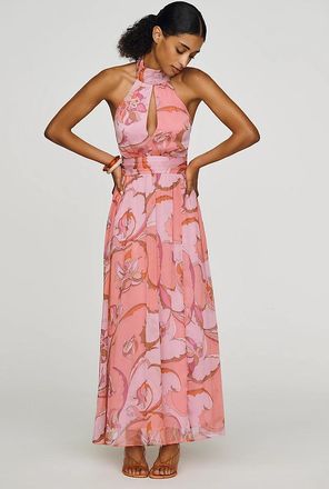 Maeve Cutout Halter Maxi Dress