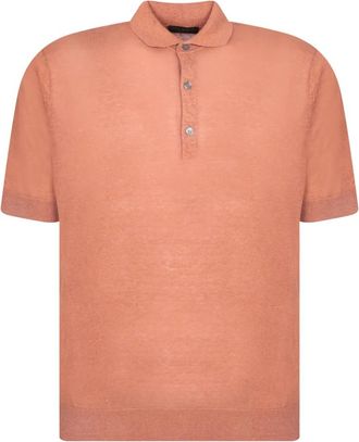 Dell'Oglio Hombre, Camisetas, Rosa, Talla: 2XL