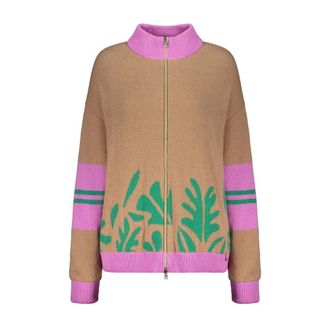 Herno Cardigans, female, Multicolor, Size: XL Cashmere Cardigan