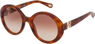 Chlo&eacute; Zonnebrillen - Dames - Zonnebrillen - Bruin - 53 MM - Accessoires