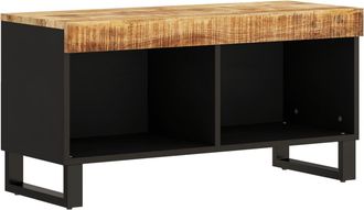 vidaXL Vidaxl Mobile Porta Tv 85x33x43,5 Cm In Legno Massello Di Mango