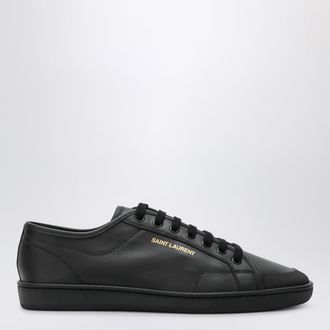 Saint Laurent Black GYM sneakers in smooth leather