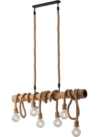 Luce-Ambiente-Design Rope Suspension in Rope 6xe27