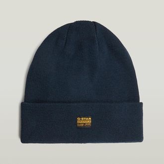 G-Star Effo Long Beanie Uniseks - Donkerblauw - Heren