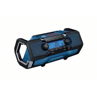 Bosch Professional 18v System Gpb 18v-2 C - Radio Digital De Obra (a Bater&iacute;a 18v O Cable, Bluetooth, Fm Y Aux, Ip 54, Sin Bater&iacute;a) - Bosch