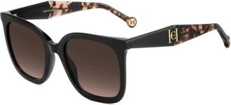 Carolina Herrera HER 0375/G/S Zonnebrillen - Dames - Zonnebrillen - Zwart - 55 MM - Accessoires