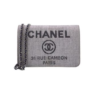 Chanel stoffen crossbodytas Deauville