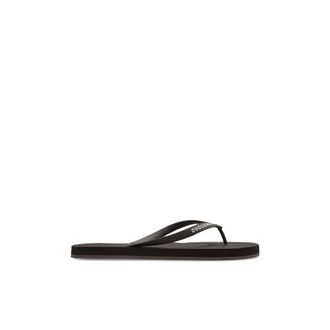 Dsquared2 Flip Flops, male, Brown, Size: 13 US Logo Flip Flops