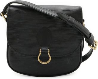 Louis Vuitton Pre-owned Cross Body Bags, female, Black, Size: ONE SIZE Pre-owned Leather Cross Body Bag