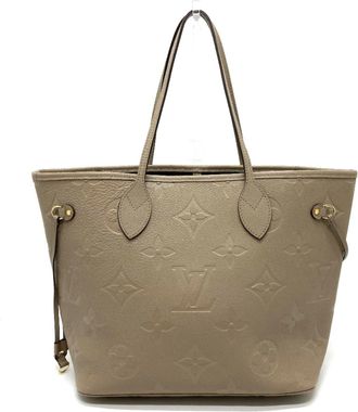 Louis Vuitton Grayish Monogram Empreinte Shoulder Bag Tote Bag (Pre-Owned)
