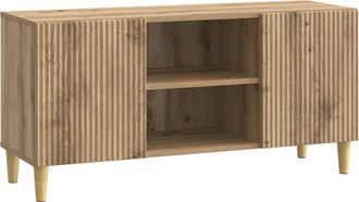 vidaXL Mueble De Tv 102 X 34,5 X 50 Cm Roble Artisan Vidaxl