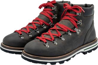 Monpiz Dark Brown Cortina Leather Ski Snow Boots