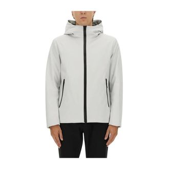 Woolrich Winter Jackets, male, White, L, Soft Shell Pacific Jacket