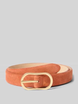 Weinmann Weinmann G&uuml;rtel aus echtem Rindsleder in Velours-Optik in Orange, Gr&ouml;&szlig;e 100
