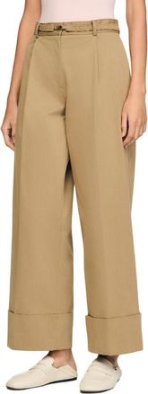 Sandro Suit trousers in Beige at Nordstrom, Size 34 Eu