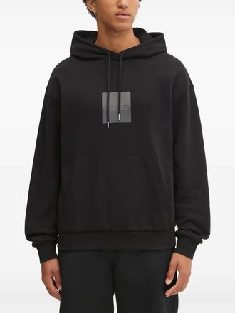 HUGO BOSS logo hooded sweatshirt - Nero
