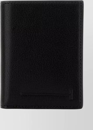 Tom Ford leather wallet bi fold textured design
