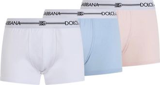 Dolce & Gabbana 3-Pack Regular Boxer - Heren - Onderbroek - Veelkleurig - XL - Katoen - Ondergoed