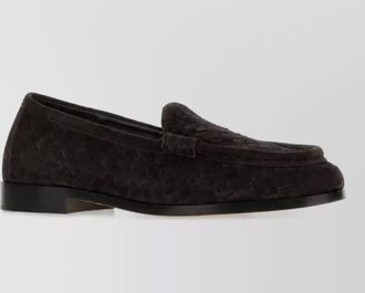 Bottega Veneta leather silenzio loafers