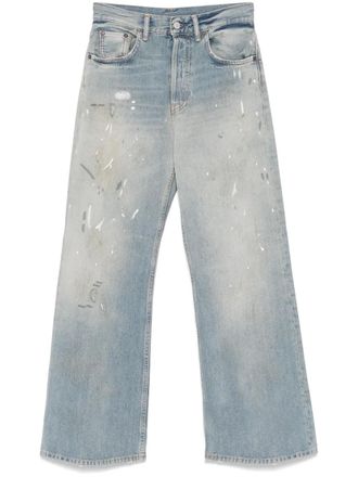 Acne Studios Jeans con stampa 2021F - Blu
