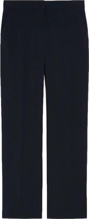 Pennyblack Rechte pijp in Cady - Dames - Straight fit broeken - Blauw - M - Leer - Broeken