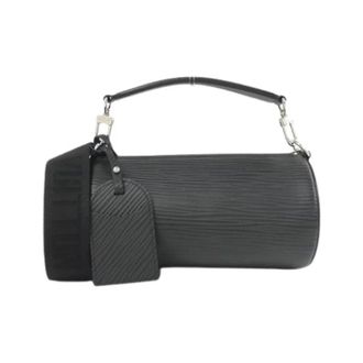 Louis Vuitton Pre-owned Epi XL Soft Polochon calf shoulder bag - Dames - Pre-owned - Zwart - Maat: ONE Size Leer