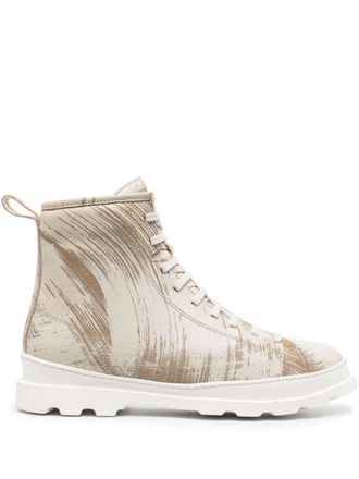 Camper Stivaletti Brutus in pelle - Toni neutri