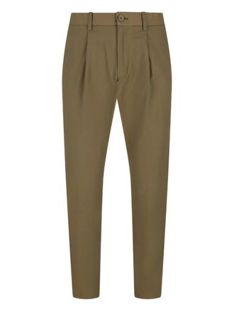 Herno pleated trousers - Green