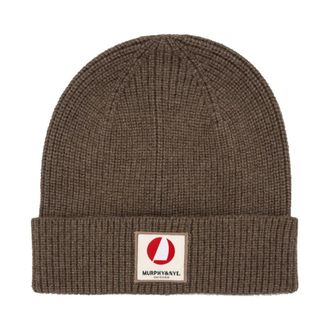 Murphy & Nye Viscose Beanie - male - Murphy&Nye - Accessories - Brown - ONE SIZE - Accessories