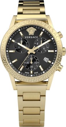 Versace Horloges - Dames - Horloges - Geel - ONE Size - Accessoires