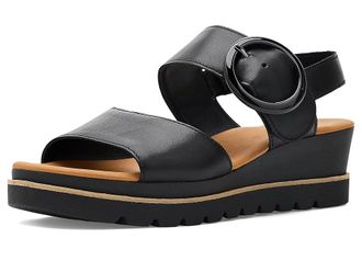 Gabor Gabor 64.645 Womens Shoes Black : UK 8.5 (US Womens 11) B - Medium, Leather