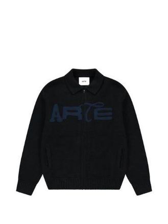 Arte Arte Antwerp | Stencil Zip Cardigan - XL