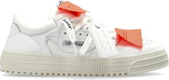 Off-white 3.0 Court Lage Sneakers - Dames - Sneakers - Wit - 37 EU - Leer - Schoenen