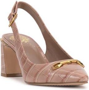 Vince Camuto Hamden Pointed Toe Slingback Pump in Chai Latte at Nordstrom Rack, Size 6.5