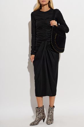 Isabel Marant Skirt Jeldia, Womens, Black